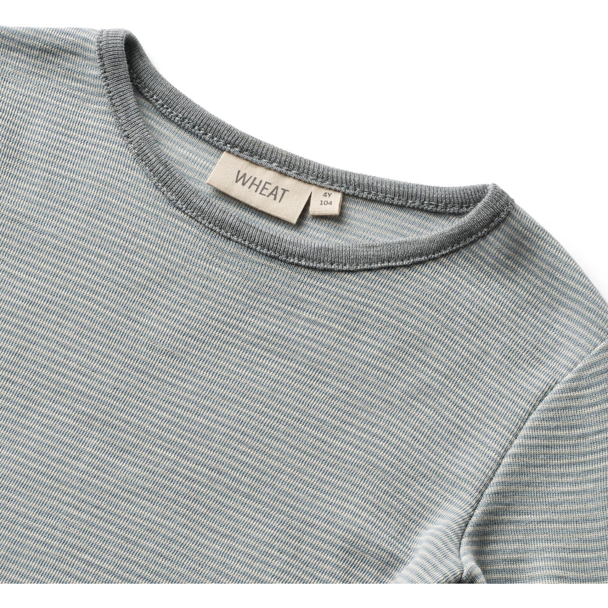 Wheat Navy Stripe Wool Blus Alfie