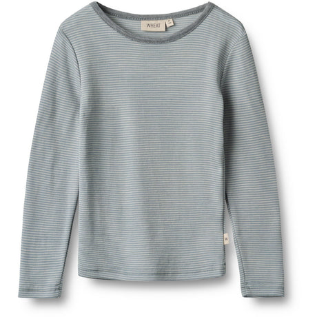 Wheat Navy Stripe Wool Blus Alfie