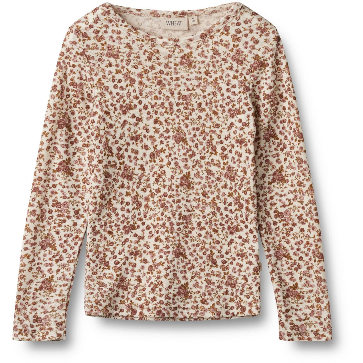 Wheat Rose Flowers Wool Blus Alfie