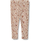 Wheat Rose Flowers Wool Leggings Agi