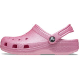 Crocs Pink Tweed Glitter Classic Glitter Clog 4