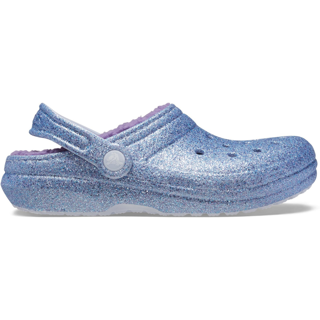 Crocs Frosted Glitter Classic Lined Glitter Cloch 3