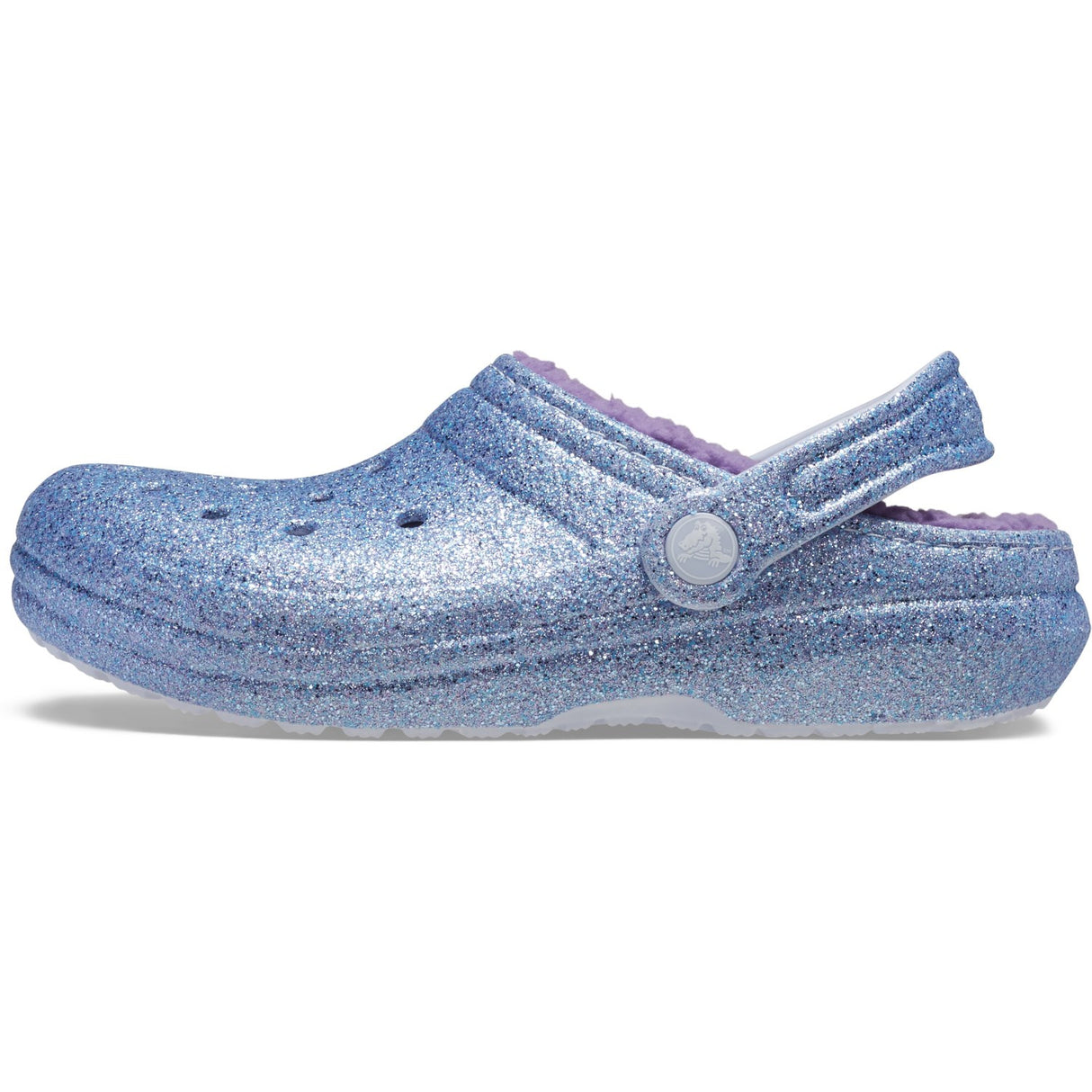 Crocs Frosted Glitter Classic Lined Glitter Cloch 4