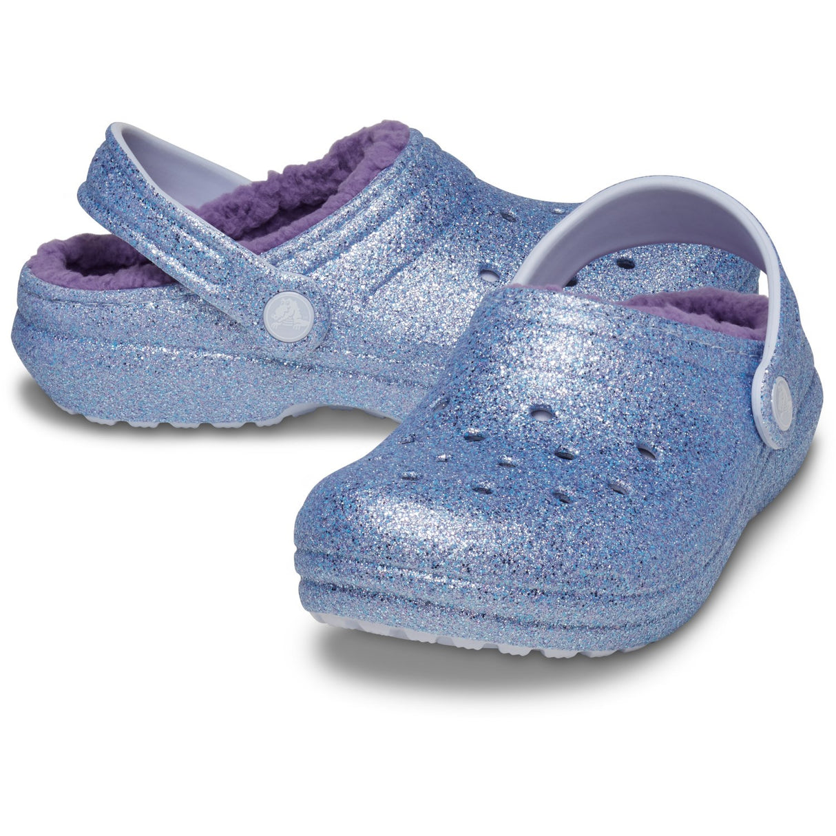 Crocs Frosted Glitter Classic Lined Glitter Cloch 2