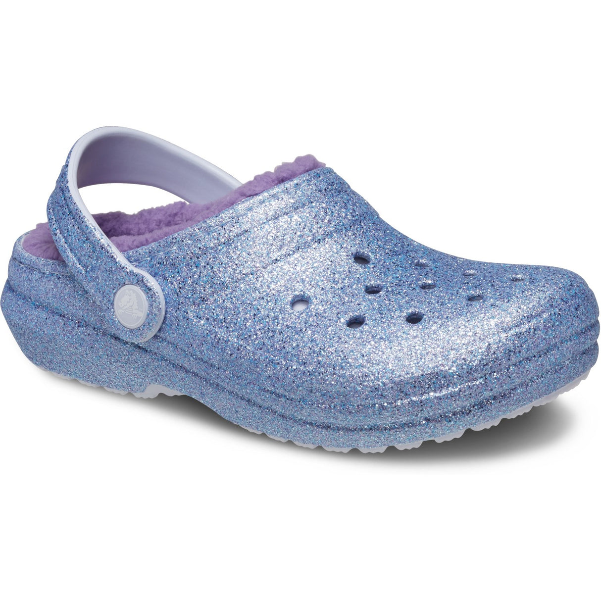 Crocs Frosted Glitter Classic Lined Glitter Cloch