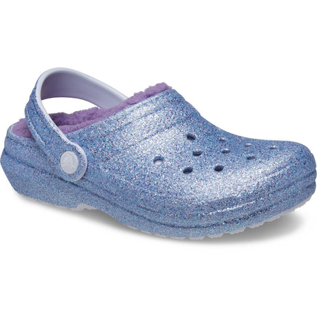 Crocs Frosted Glitter Classic Lined Glitter Clog