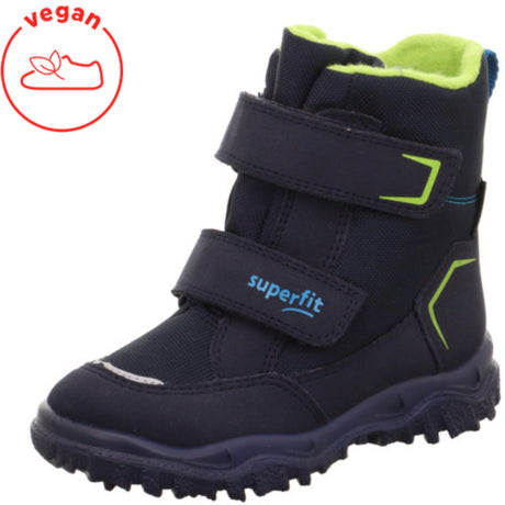 Superfit Blue/Light Green Husky Boots With Warm Lining