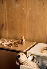 FLEXA Lattè DOTS Förvaringsbänk 60x35x42 cm