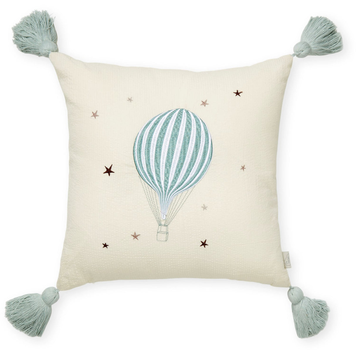 Cam Cam Copenhagen Balloon Embroidered Cushion