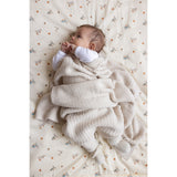 Cam Cam Copenhagen Off White Harper Baby Knit Throw