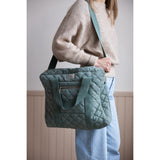 Cam Cam Copenhagen Ivy Green Changing Bag With Pram Straps