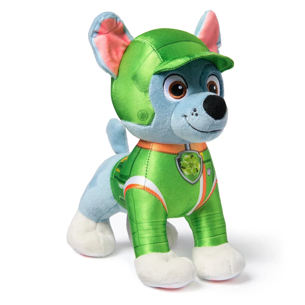 Paw Patrol Räddningshjul Basic Plysch 19cm Rocky