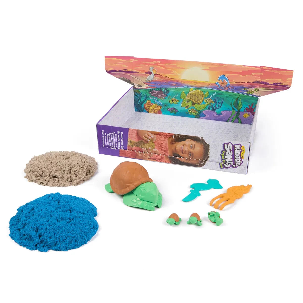 Kinetic Sand Sköldpaddsfärgad Strand Set