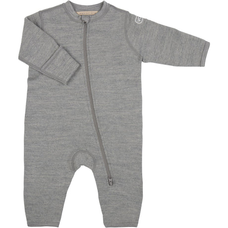 Voksi® Melan Grå Ull Jumpsuit Fleece