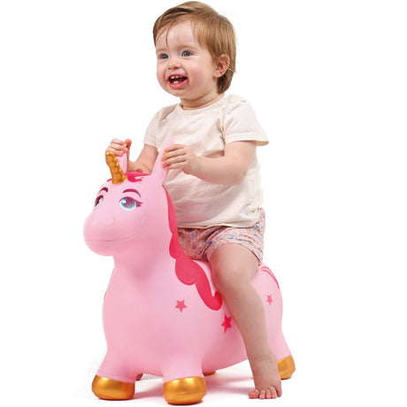 LUDI® Hoppande Leksak - Enhörning