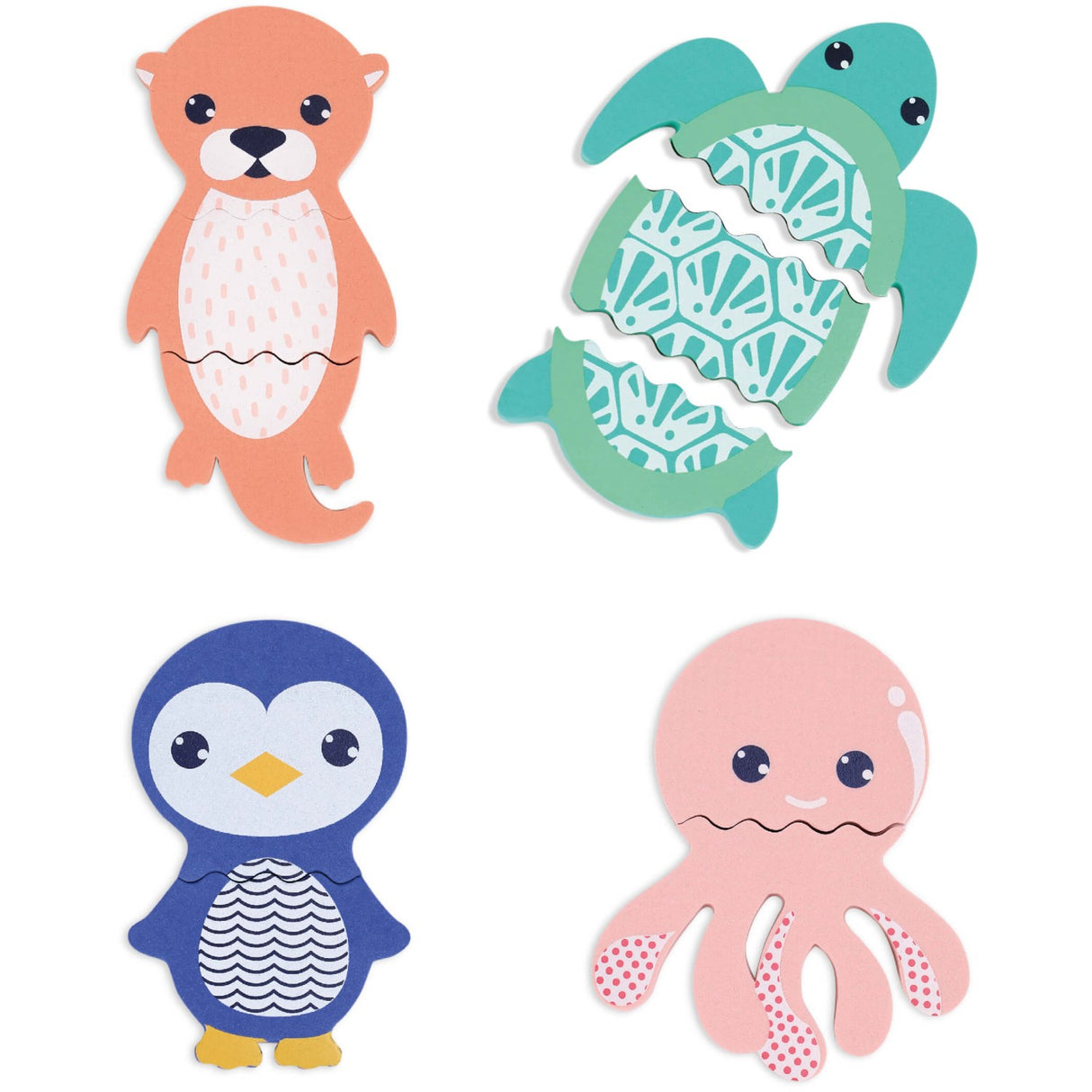 LUDI® Mix & Match - Skumleksaker för badet