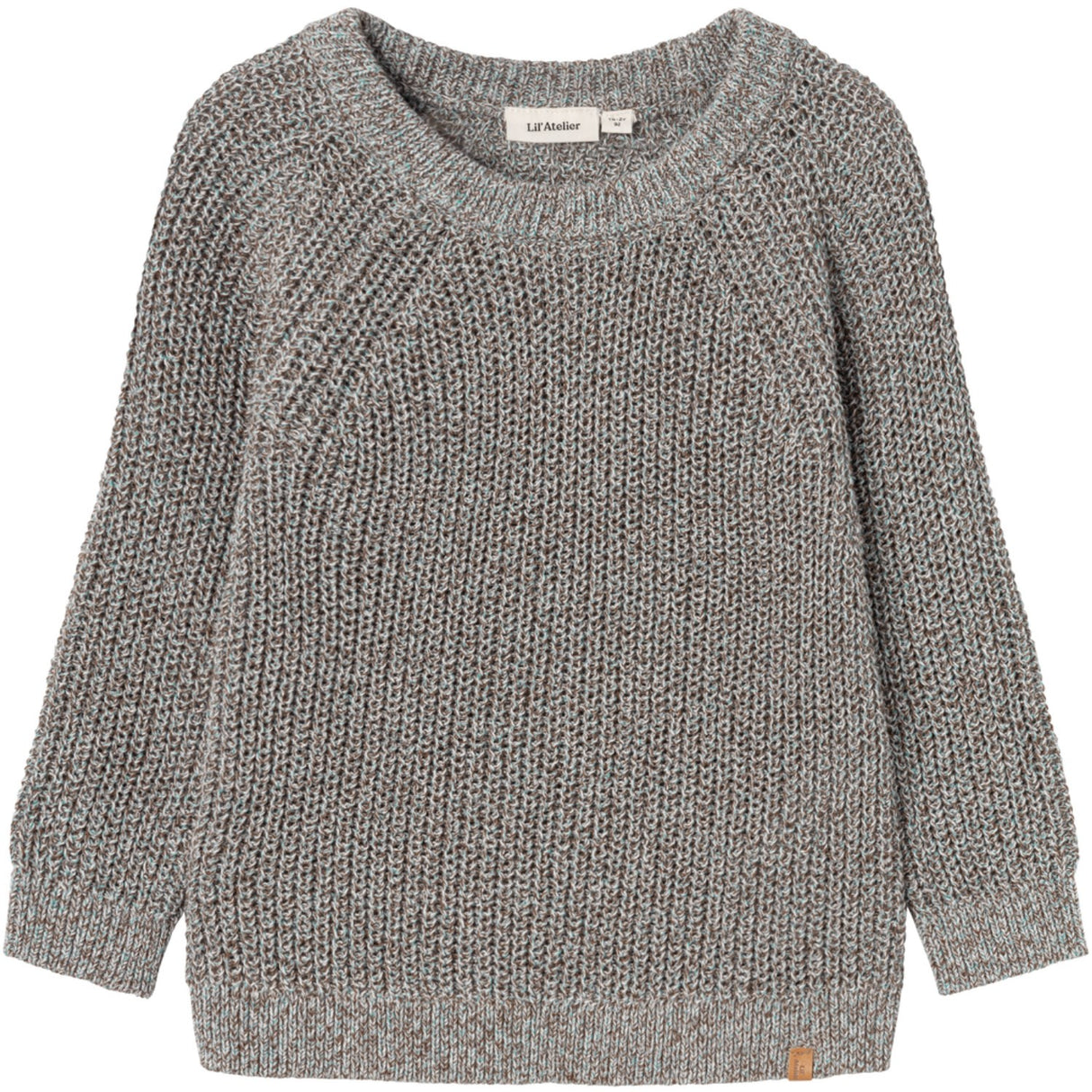 Lil'Atelier Sky Gray Noro Stickad Blus