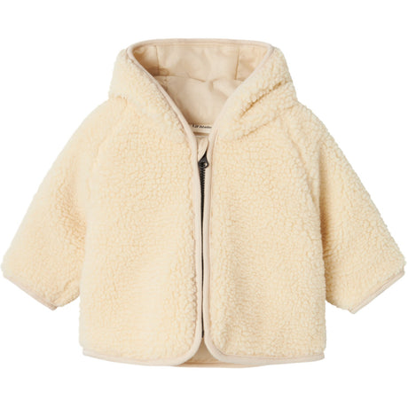 Lil'Atelier Sandshell Nalo Loose Sherpa Jacka