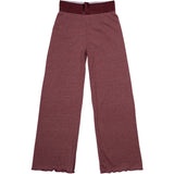 The New Crushed Berry Farah Wide Byxor