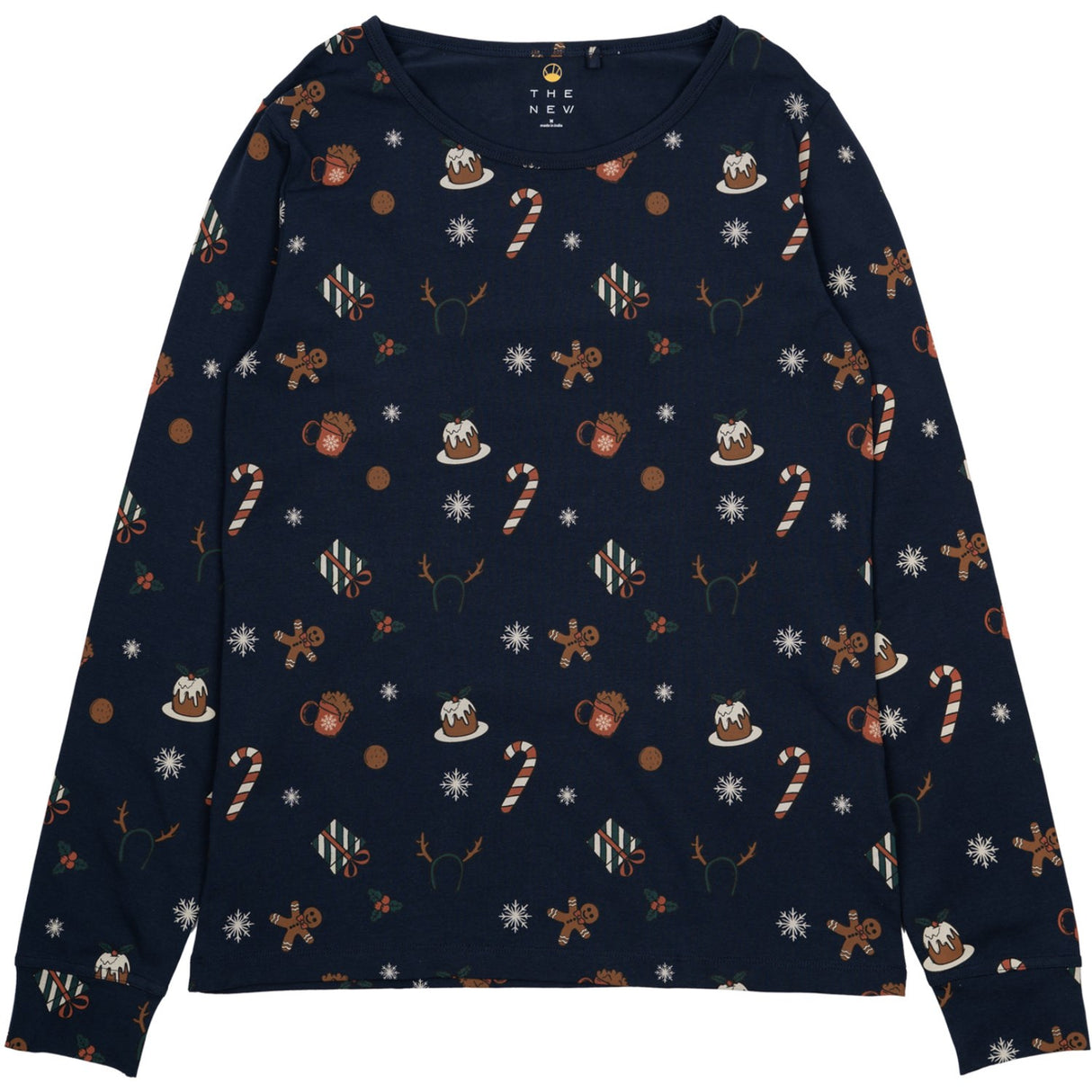 The New Navy Blazer AOP Holiday Pyjamas vuxna