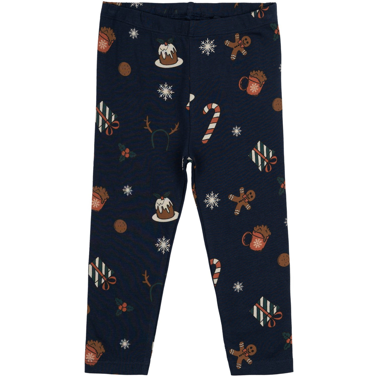 THE NEW Siblings Navy Blazer AOP Holiday Leggings