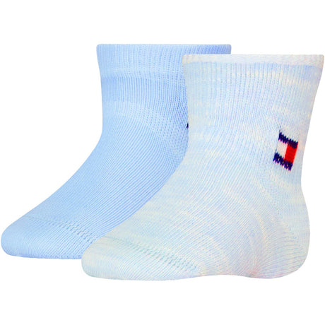 Tommy Hilfiger Light Blue Baby Strumpor 2-pack Runfree