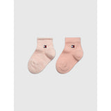 Tommy Hilfiger Soft Pink Baby Strumpor 2-pack Runfree