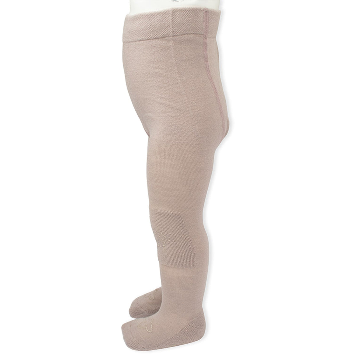 Lillelam Beige Ull Strumpbyxor Anti Slip