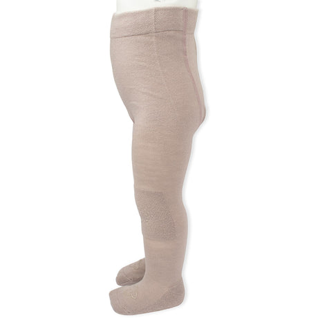 Lillelam Beige Ull Strumpbyxor Anti Slip