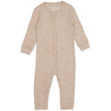 Lillelam Ljusbeige Ull Onesie