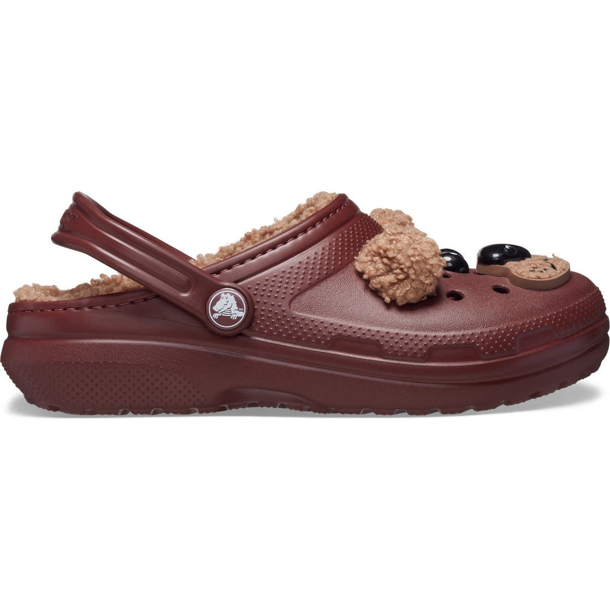 Crocs Dark Clay Classic Lined IAM Brown Bear Clog T