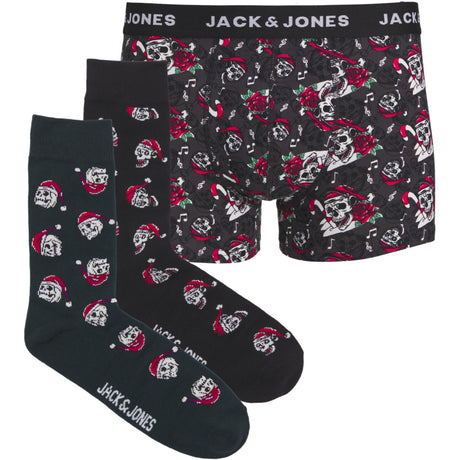 Jack & Jones Junior Black Xmas Skull Presentask