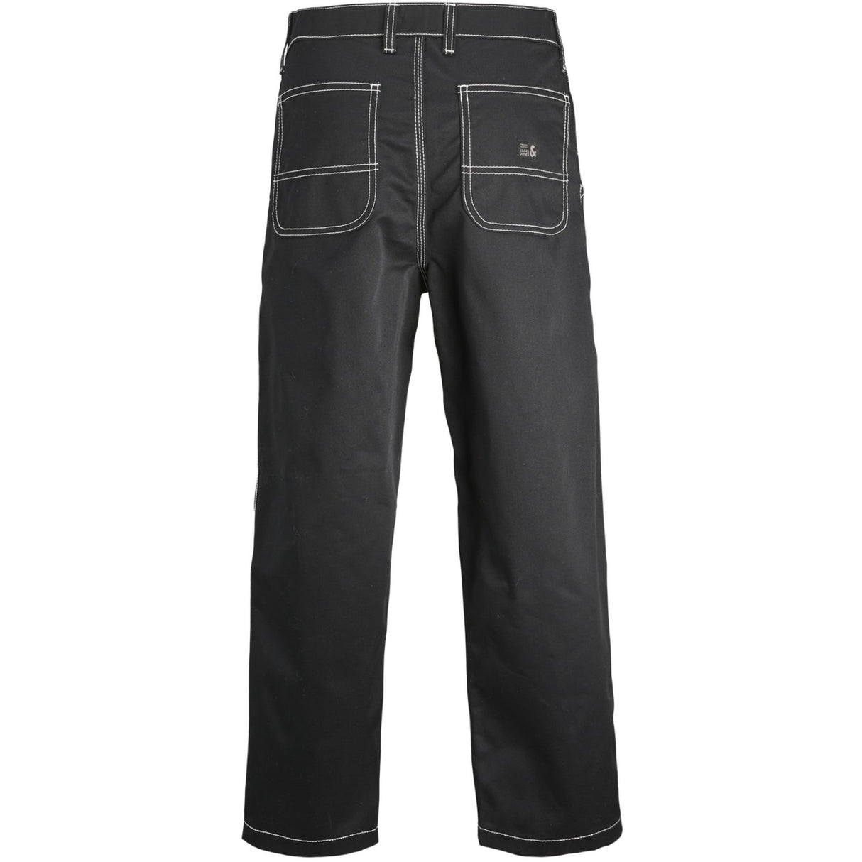 Jack & Jones Junior Black Stalex Contrast Worker Byxor