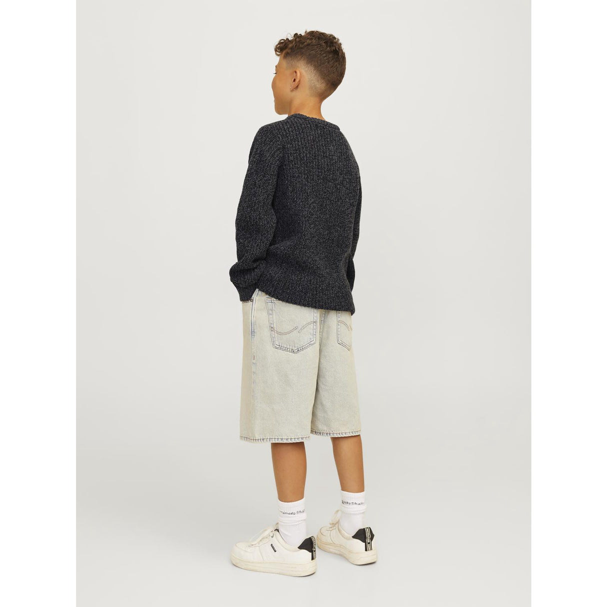 Jack & Jones Junior Asphalt Jones Knit Crew Neck Blus