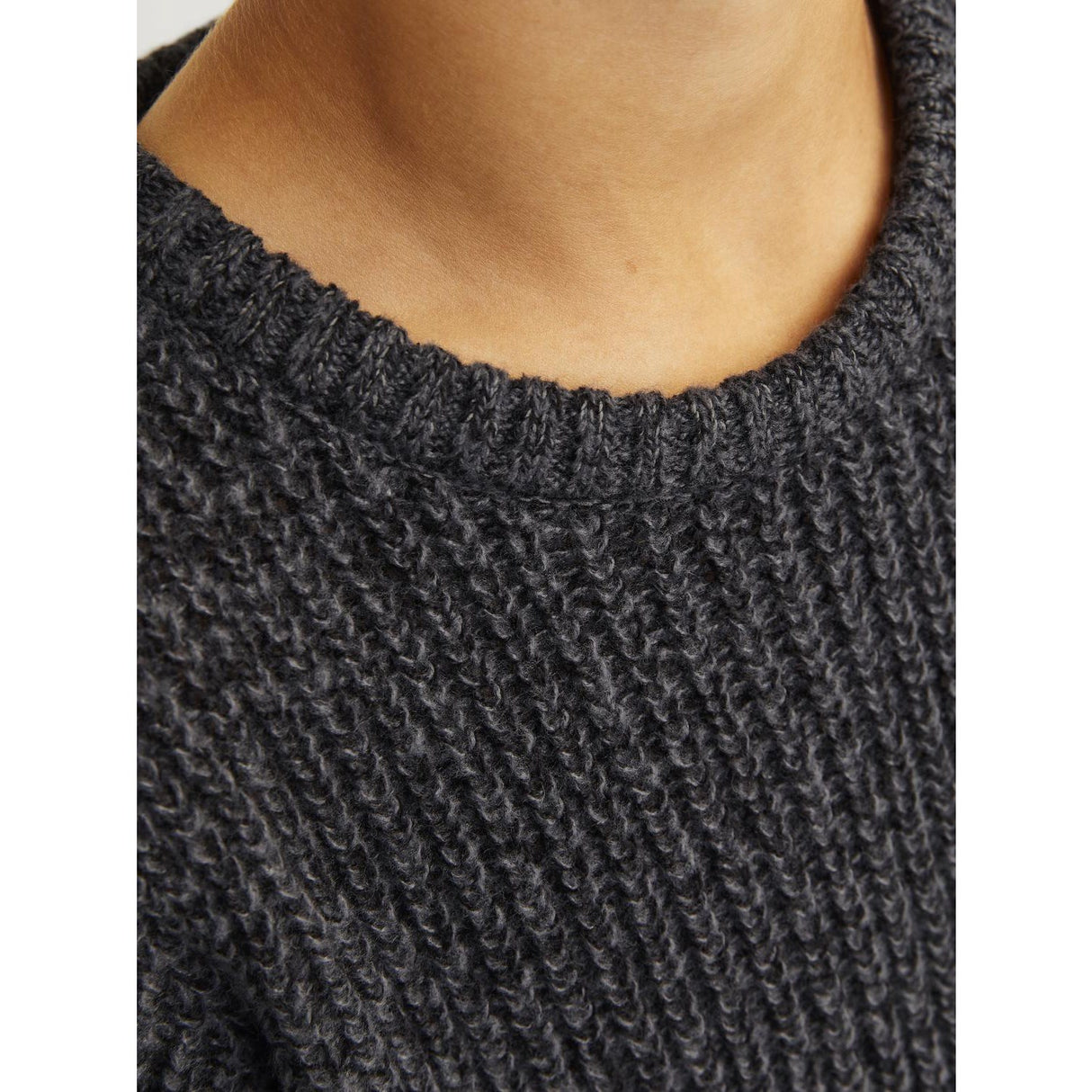 Jack & Jones Junior Asphalt Jones Knit Crew Neck Blus