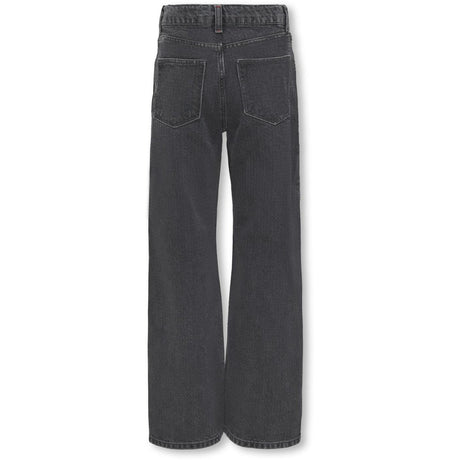 kids ONLY Grey Denim Hudson Wide Deco Denim Jeans Red Cro