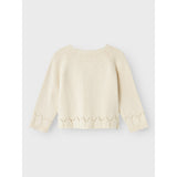 Lil'Atelier Turtledove Ramla Stickad Cardigan