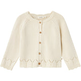 Lil'Atelier Turtledove Ramla Stickad Cardigan