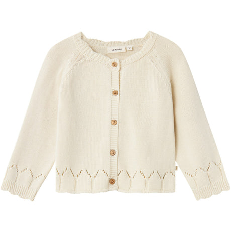 Lil'Atelier Turtledove Ramla Stickad Cardigan