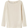 Lil'Atelier Turtledove Rachel Nes Slim Blouse Hea