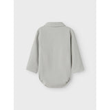 Lil'Atelier Mirage Gray Hadam Loose Body Shirt