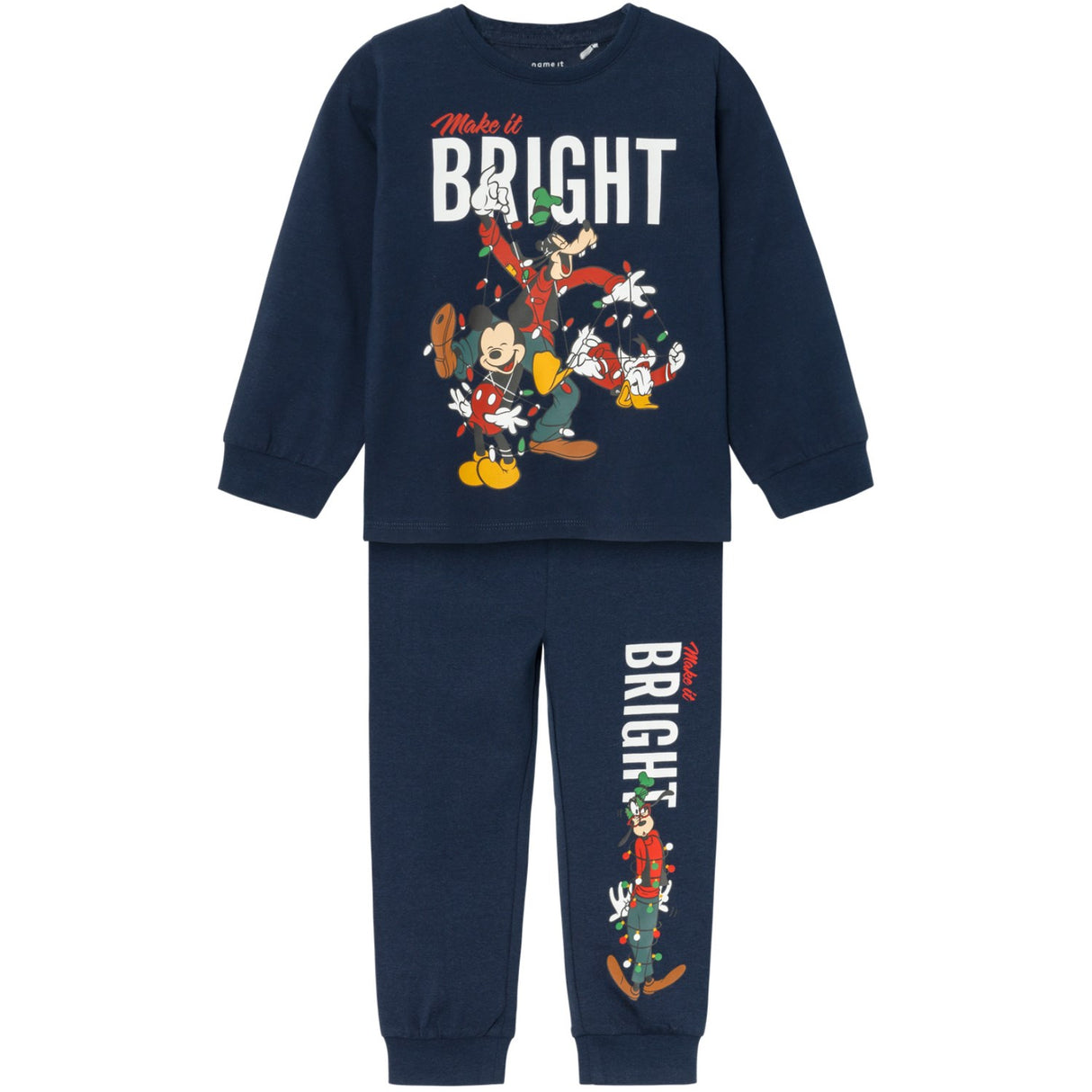 Name It Dark Sapphire Silva Mickey Mouse Pyjamas