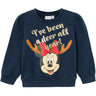 Name It Dark Sapphire Sine Minnie Mouse Sweatshirt