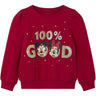 Name It Jester Red Sine Minnie Mouse Sweatshirt