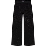 Name It Black Runic Sequin Wide Byxor