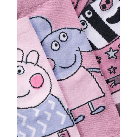 Name It Corsage Odassa Peppa Pig 3-pack strumpor
