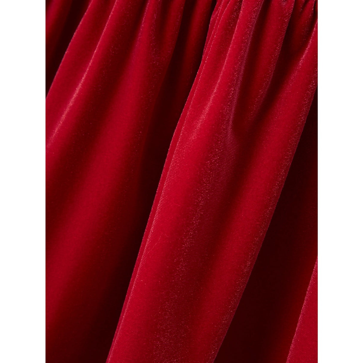 Name It Jester Red Rinna Velour Klänning