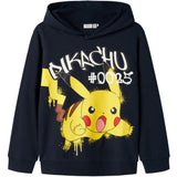 Name It Dark Sapphire Ondie Pokemon Regular Sweatshirt