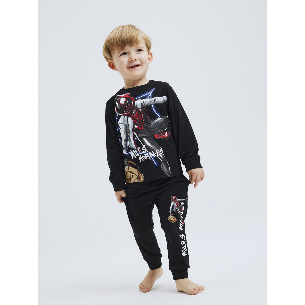 Name It Black Nos Spiderman Pyjamas