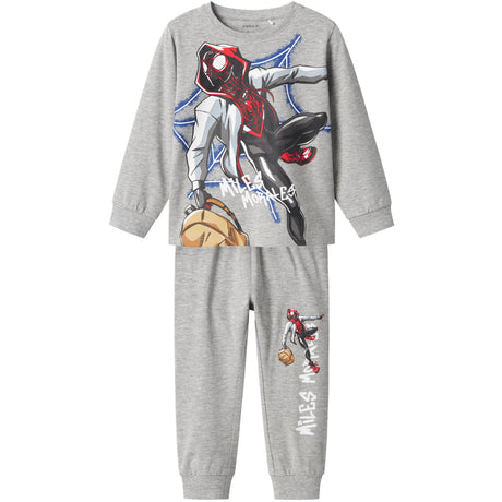 Name It Grey Melange Nos Spiderman Nightset